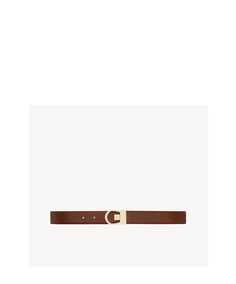 Saint Laurent Embossed Reversible Belt