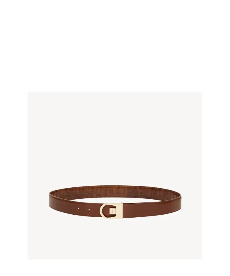 Saint Laurent Embossed Reversible Belt