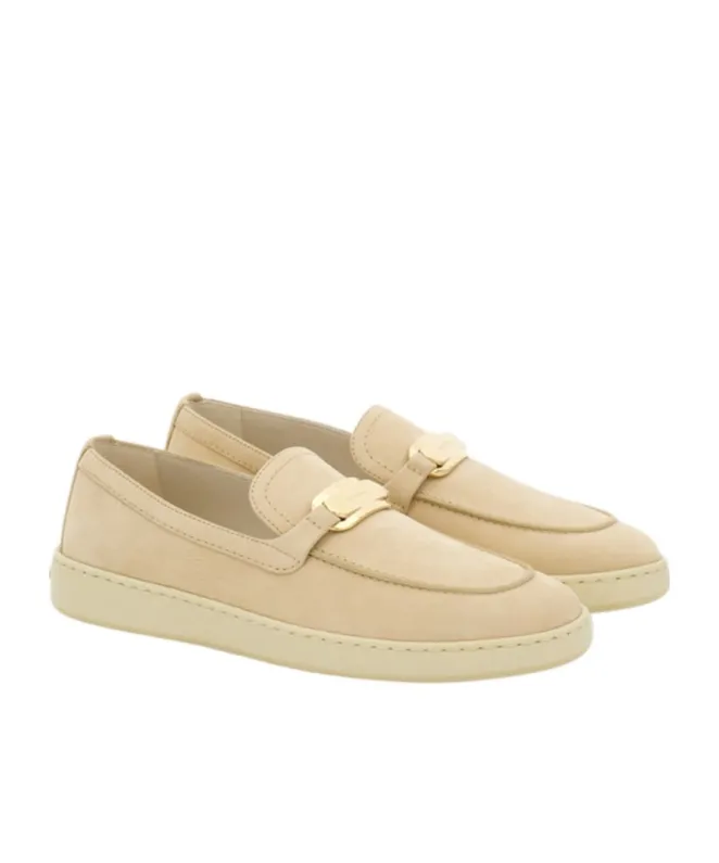 Ferragamo New Vara Buckle Slip On Shoes