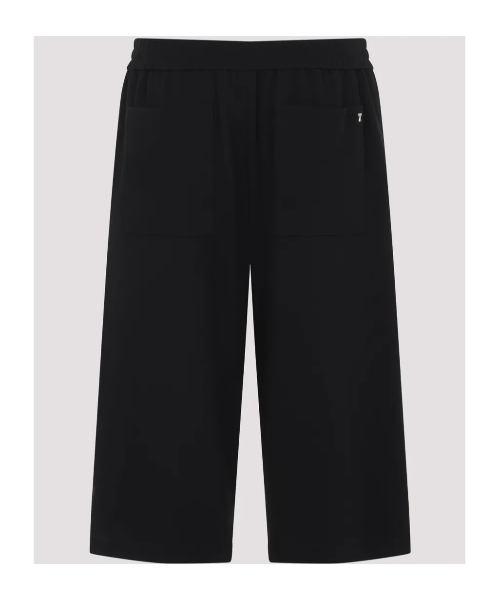 Ami Knee-Length Belted Waist Shorts