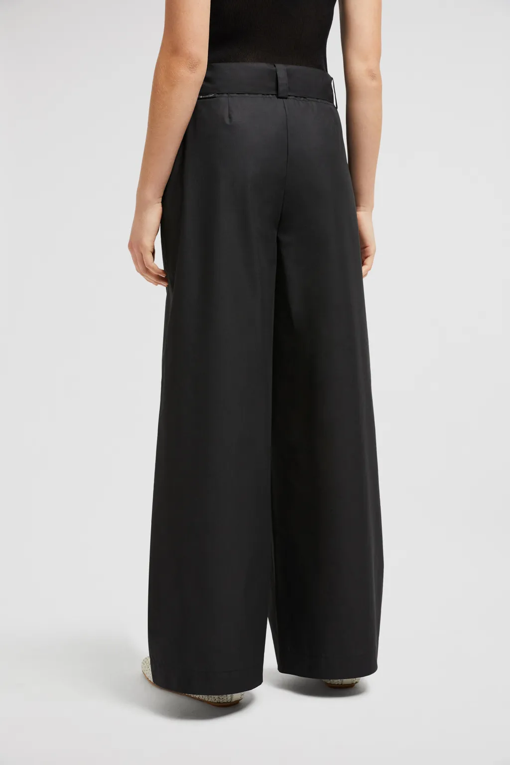 Moncler Belted Wide Leg Pants