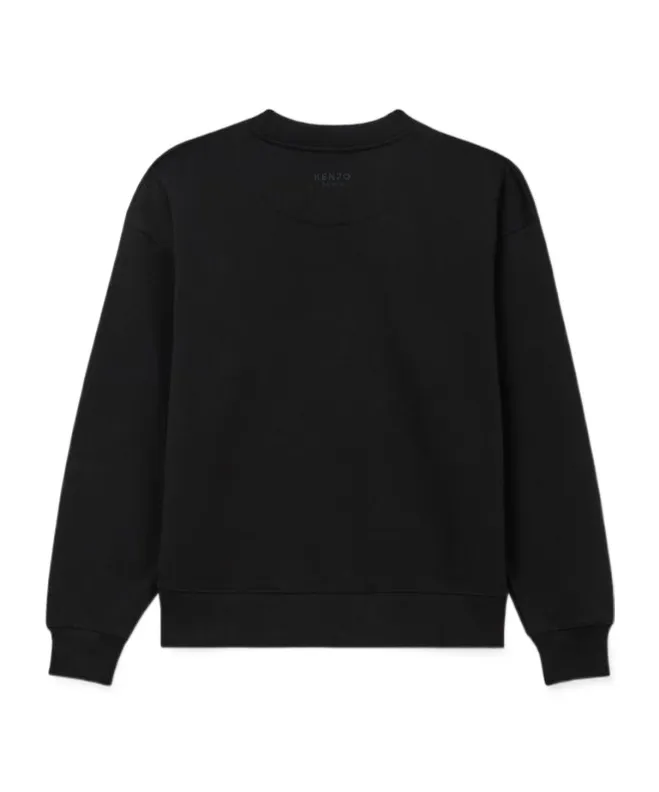 Embroidered Sweatshirt In Cotton Boke Flower