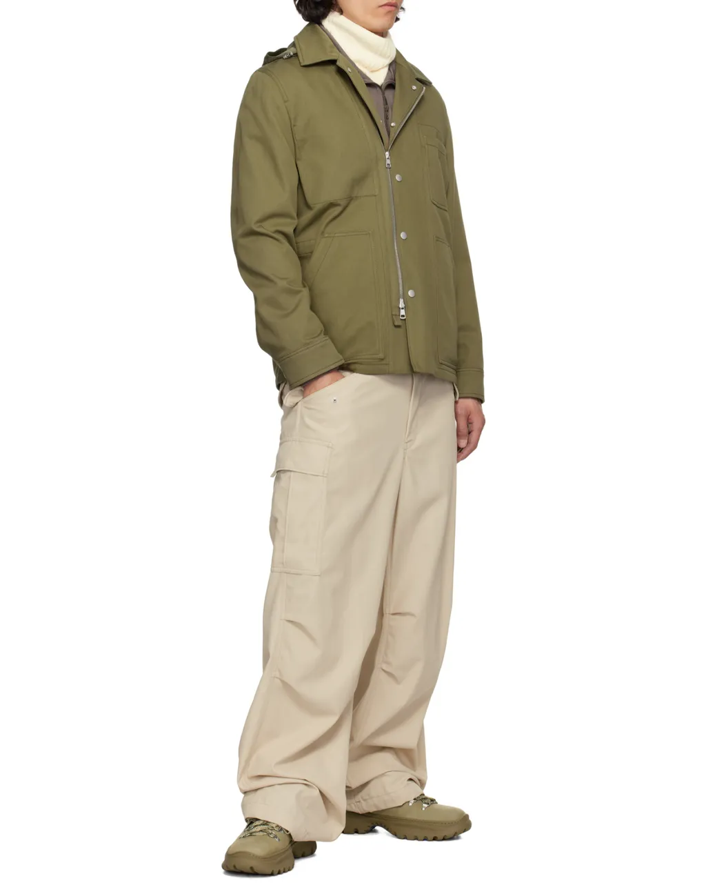 Moncler Guerledan Hooded Shirt Jacket