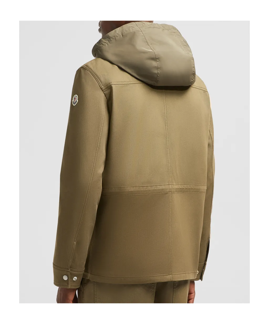 Moncler Guerledan Hooded Shirt Jacket