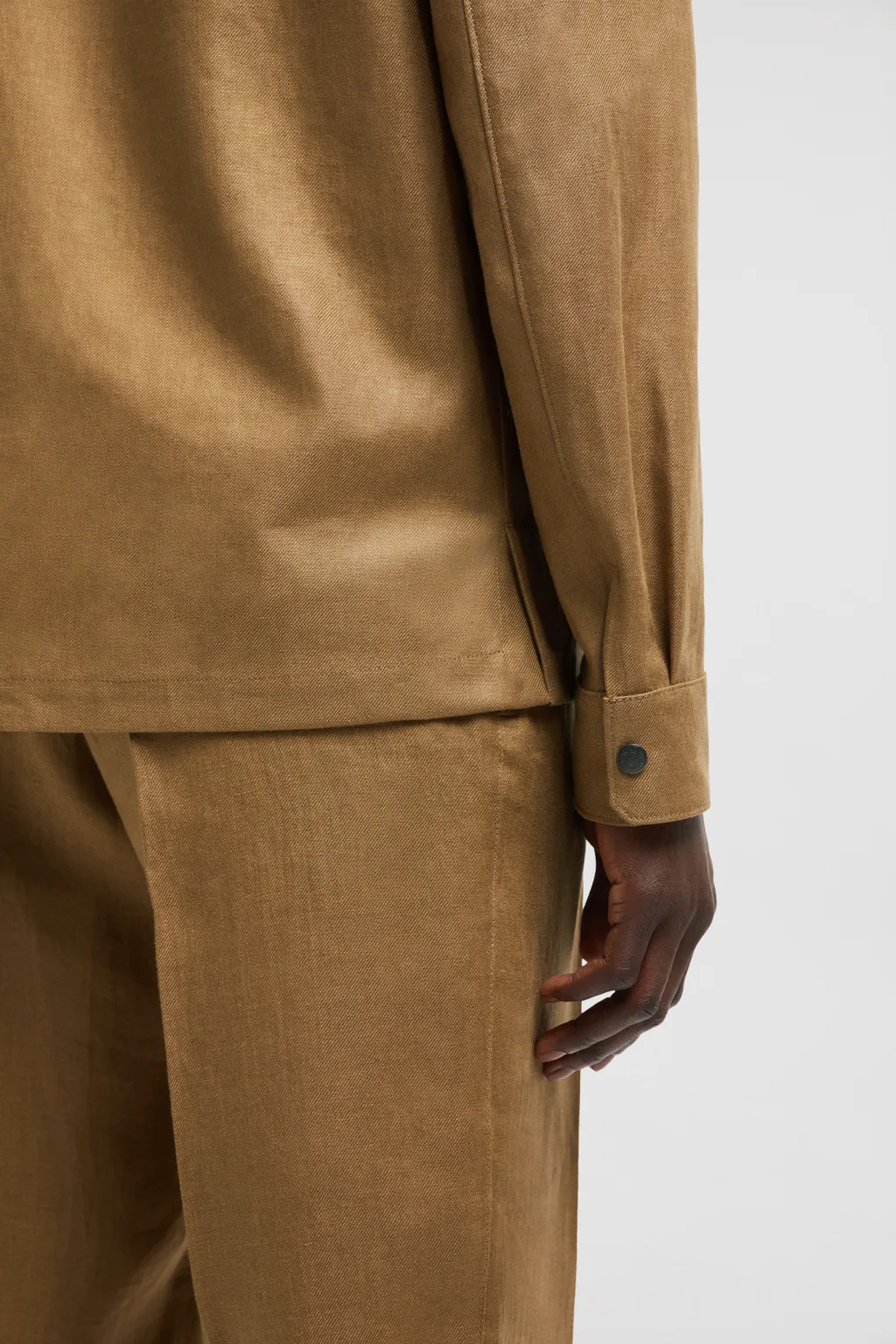 Moncler Collared Button-Up Jacket