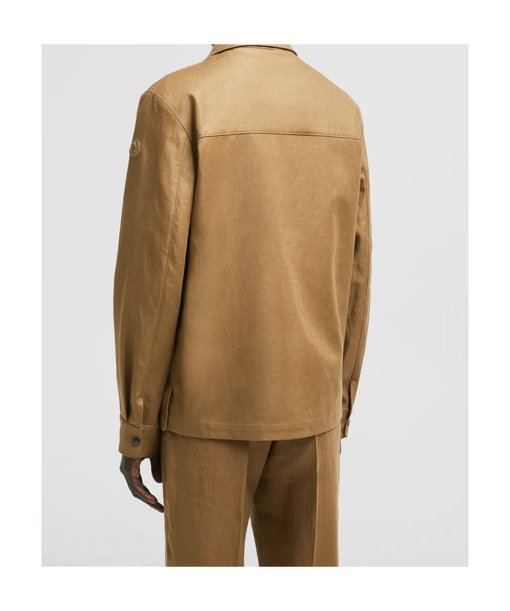 Moncler Collared Button-Up Jacket