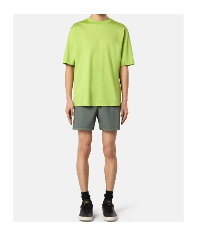 Stone Island Logo-Embroidered Crewneck T-Shirt