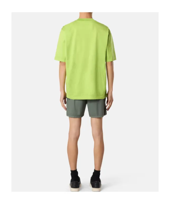 Stone Island Logo-Embroidered Crewneck T-Shirt