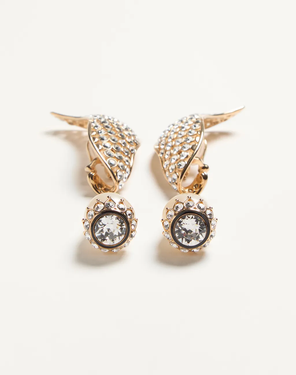 Faux-Pearl Drop Earrings