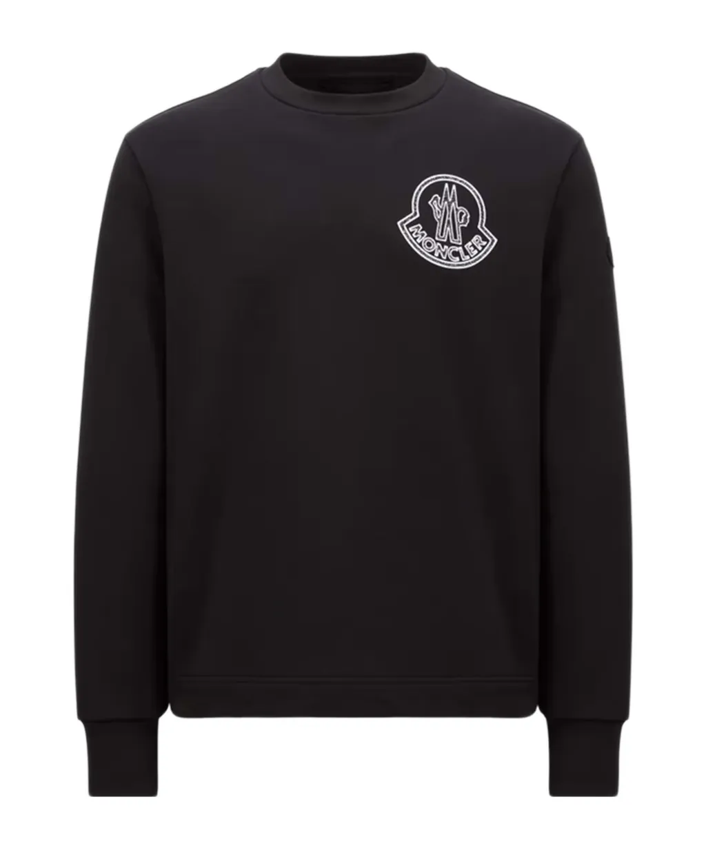 Moncler Logo Printed Crewneck Sweatshirt