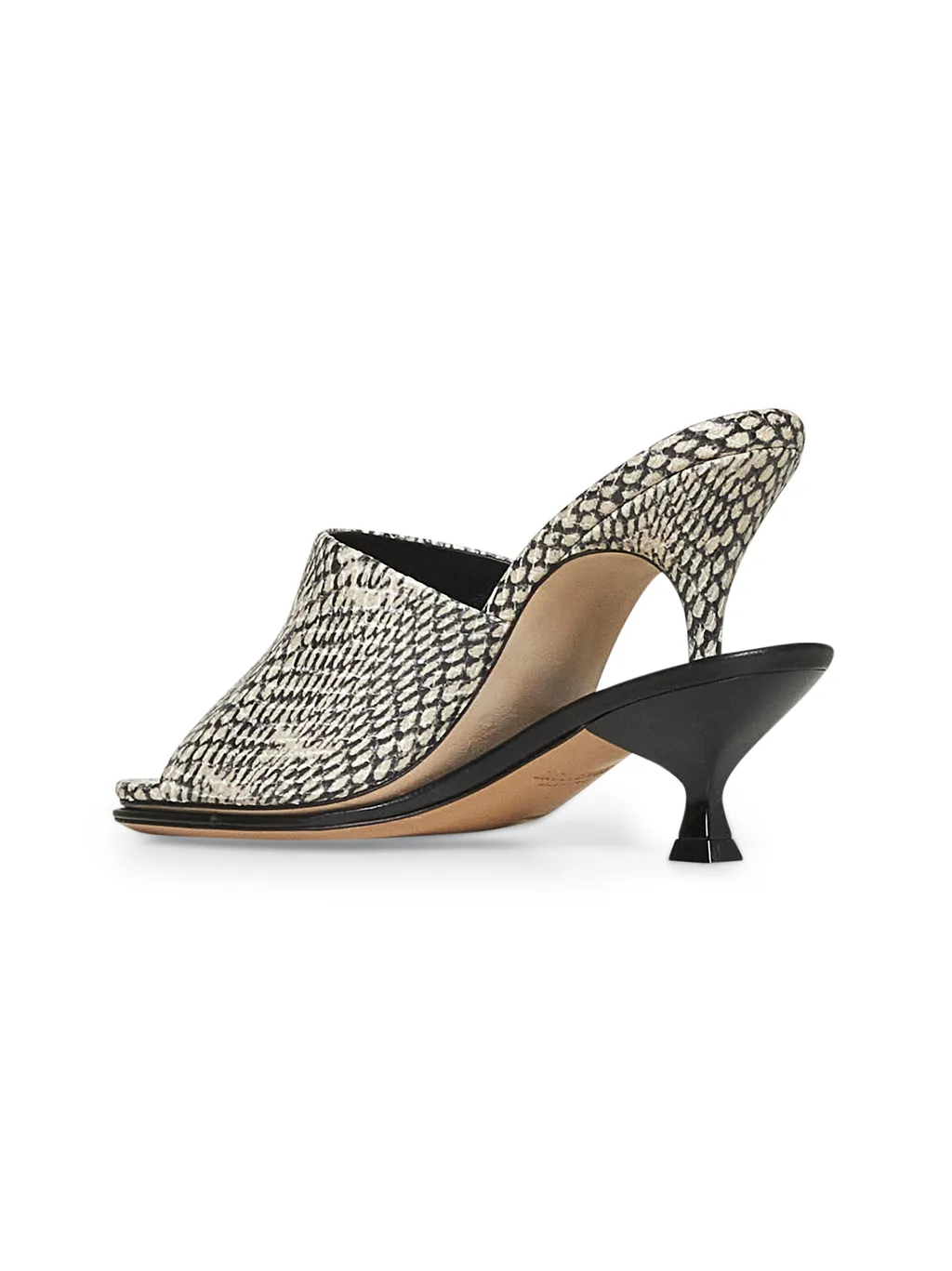 Jacquemus Printed Les Doubles Hi Mules