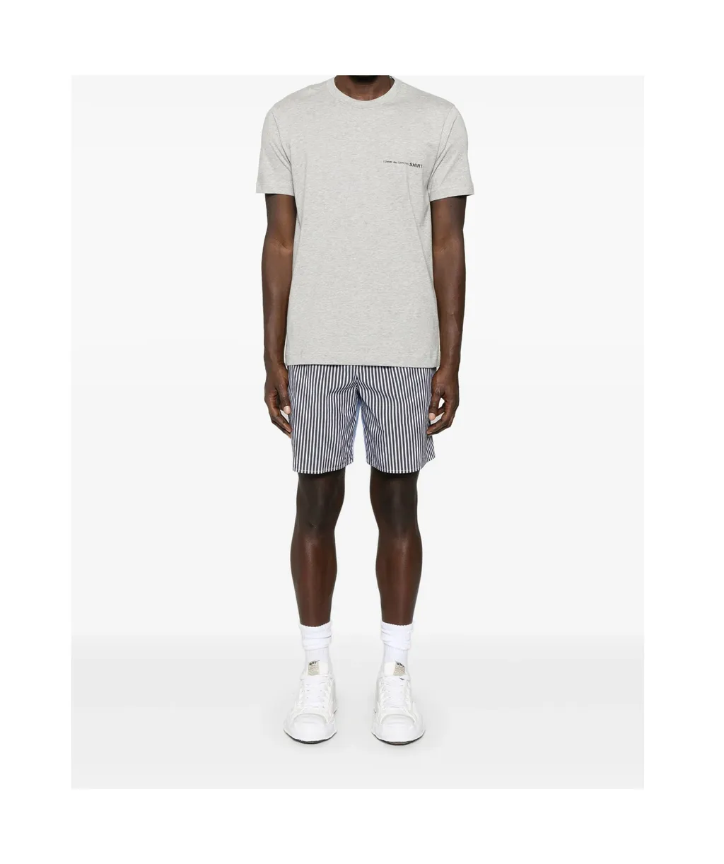 Comme Des GarÇOns Shirt Logo Printed Crewneck T-Shirt