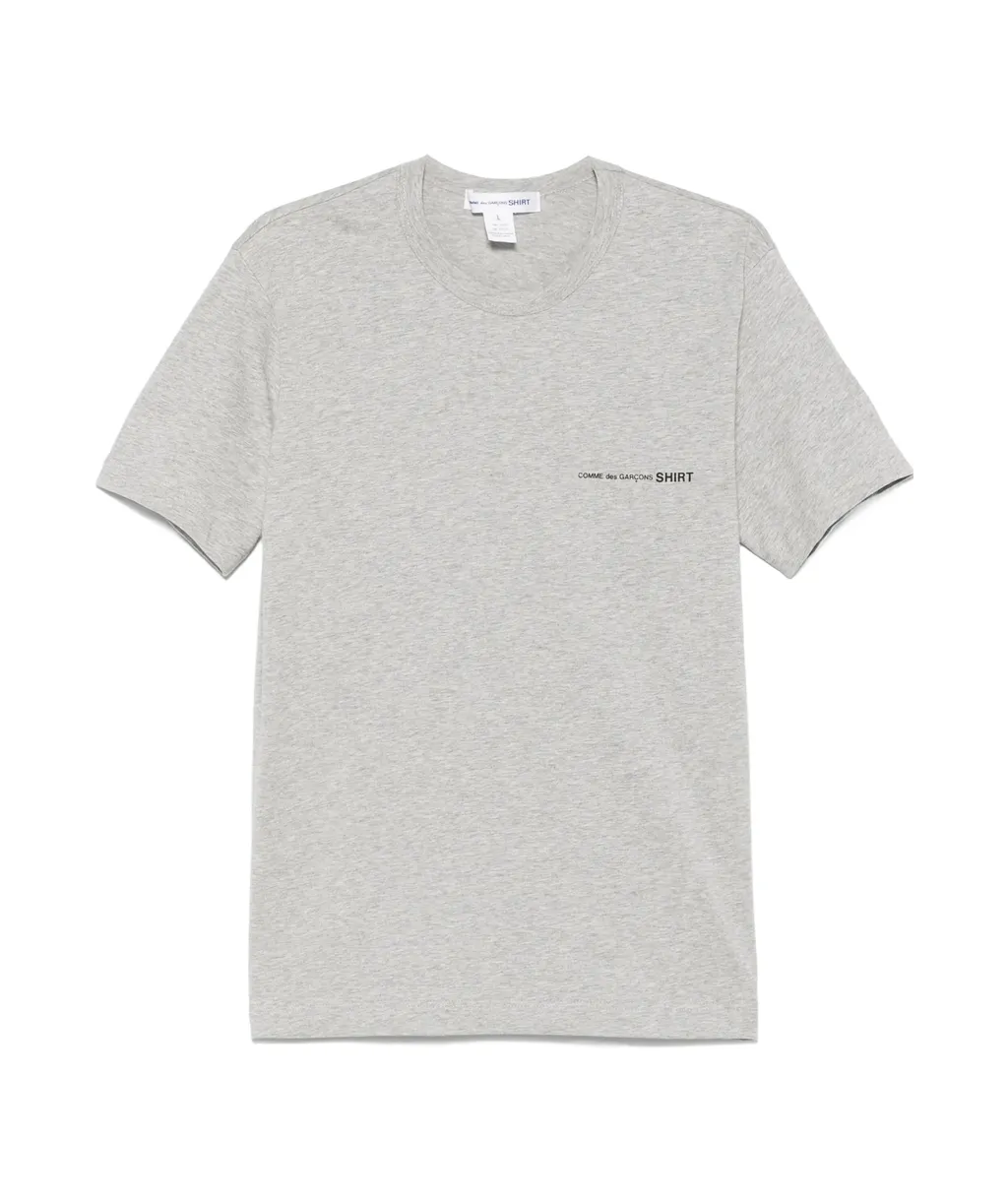Comme Des GarÇOns Shirt Logo Printed Crewneck T-Shirt