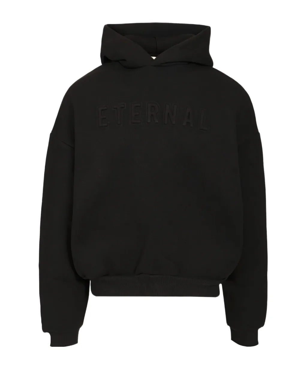 Fear Of God Logo Embossed Hoodie