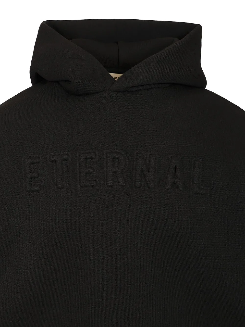 Fear Of God Logo Embossed Hoodie