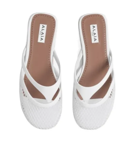 AlaÏA Infradito Flat Mules