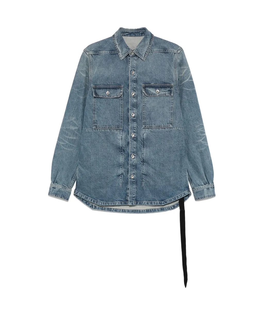 Rick Owens Drkshdw Denim Outershirt Jacket