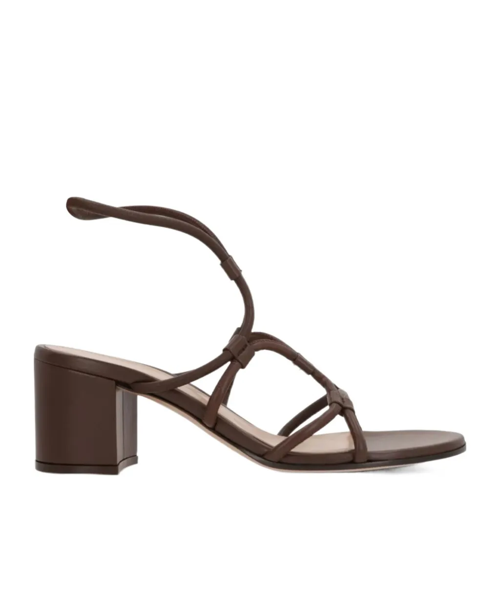 Gianvito Rossi Ribbon Stiletto Sandals