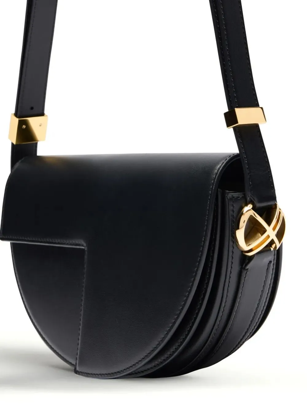 Patou Crescent Shoulder Bag