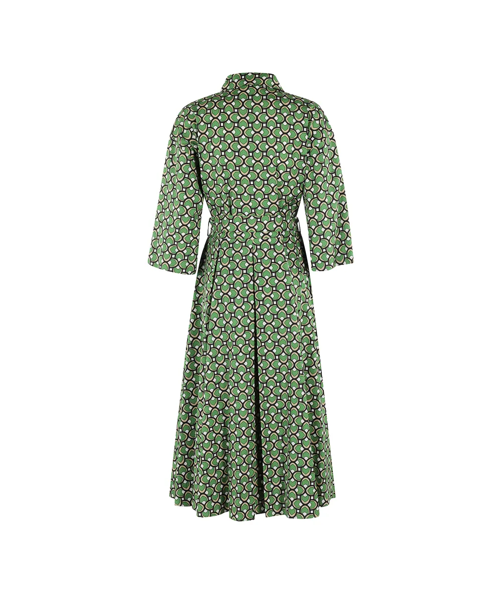 Weekend Max Mara Varenna All-Over Patterned Dress