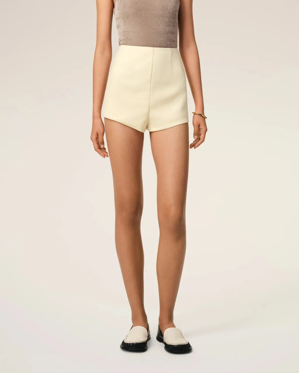 Ami High Waist Mini Shorts