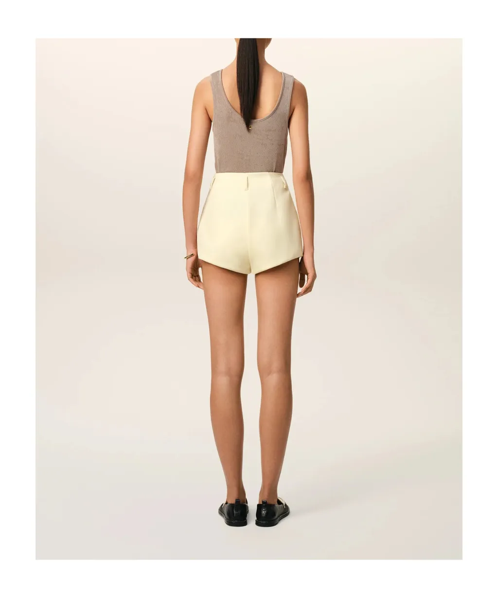 Ami High Waist Mini Shorts