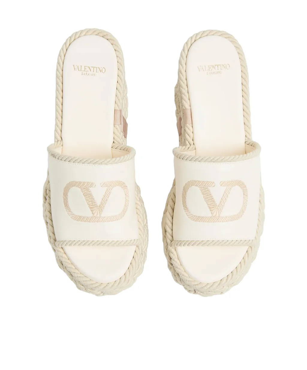 100Mm Vlogo Torchon Mules