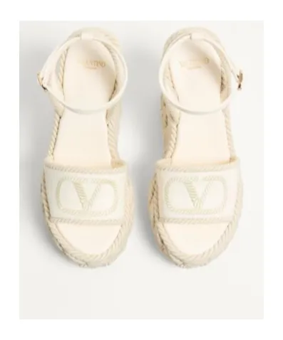 Vlogo Torchon Wedge Sandal In Nappa 130Mm