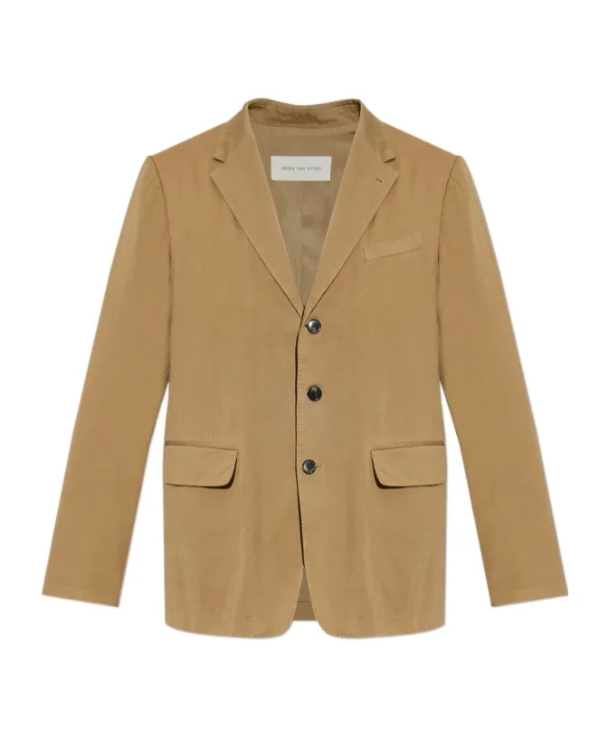 Lapel Long Sleeve Blazer