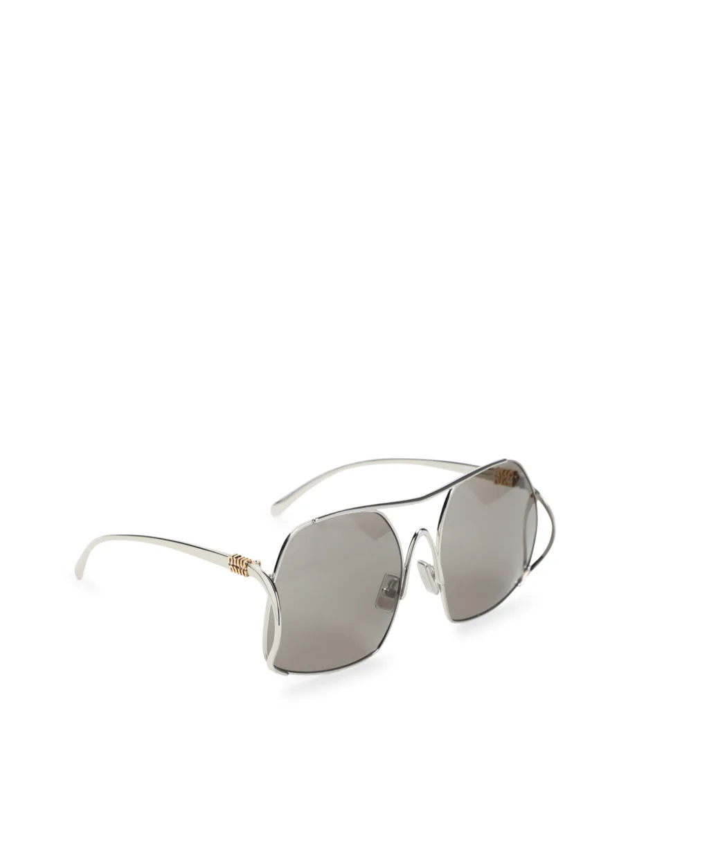 Miu Miu Eyewear Pilot Frame Full Rim Sunglasses