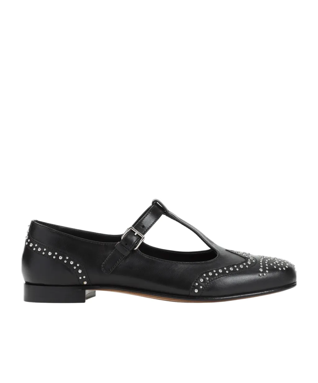 Church's Studded Buckled Mary Jane Shoes
