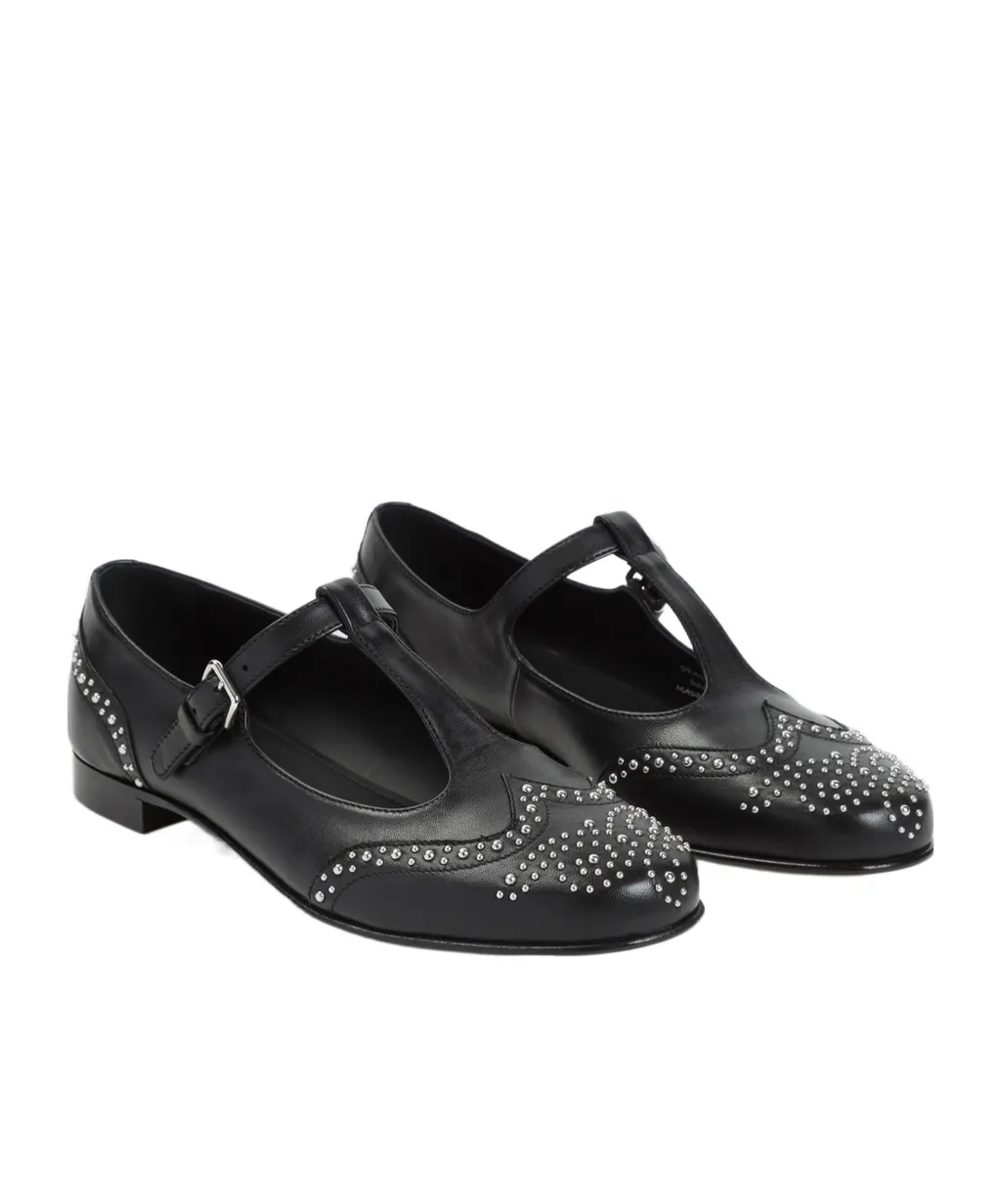 Church's Studded Buckled Mary Jane Shoes