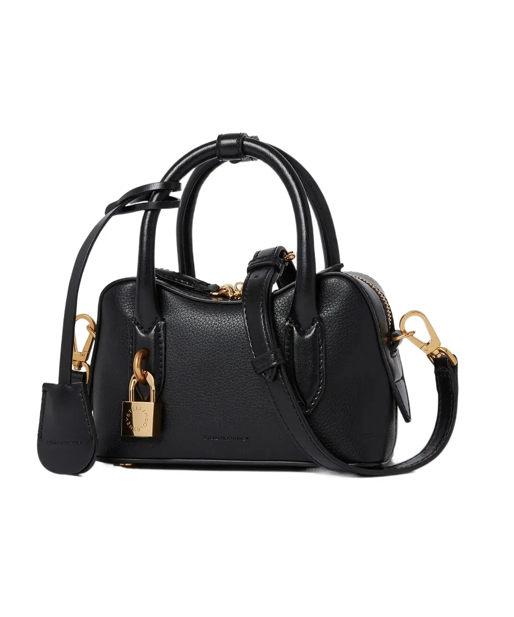 Stella Mccartney Lock Plaque Top Handle Bag