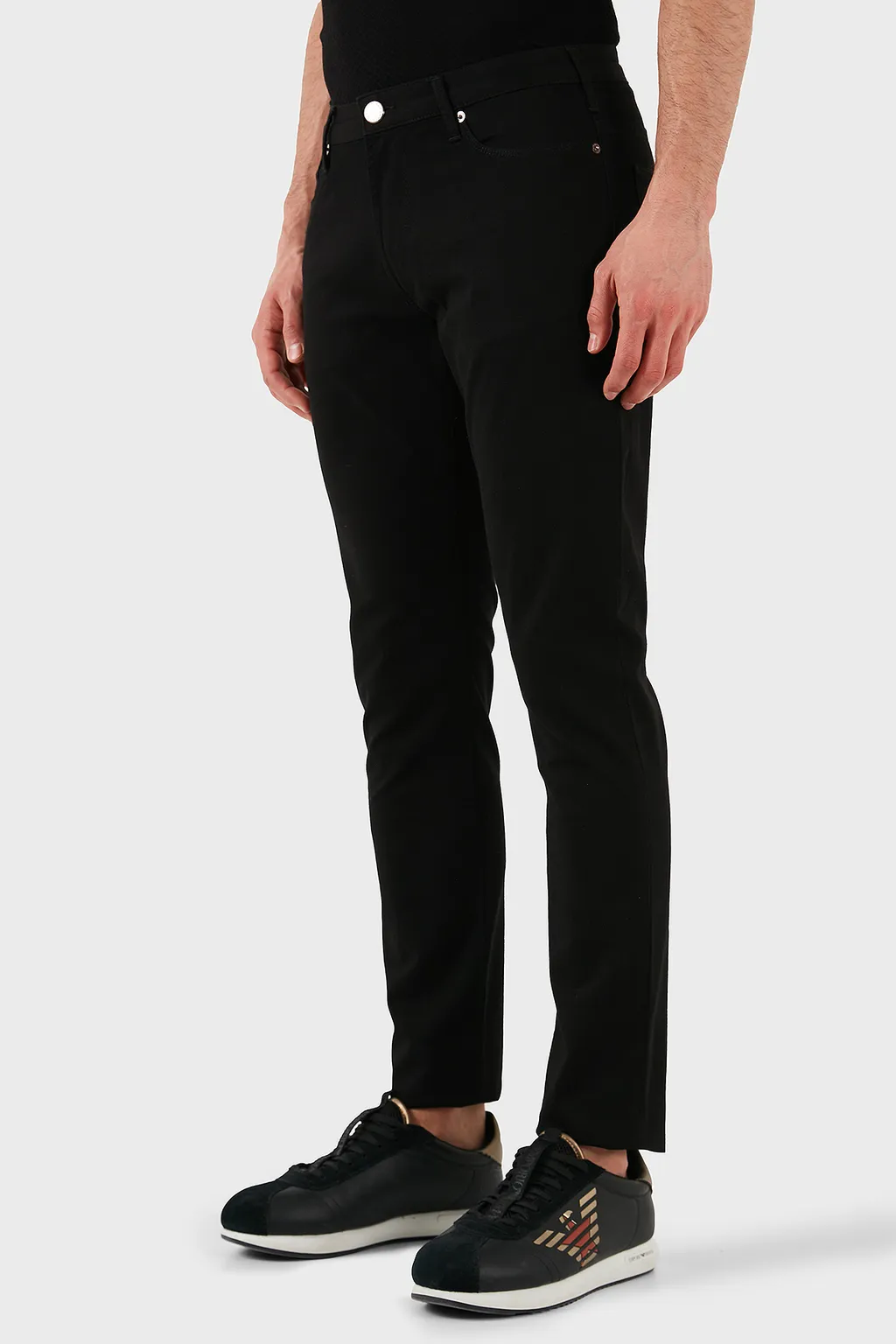 Logo-Patch Jeans