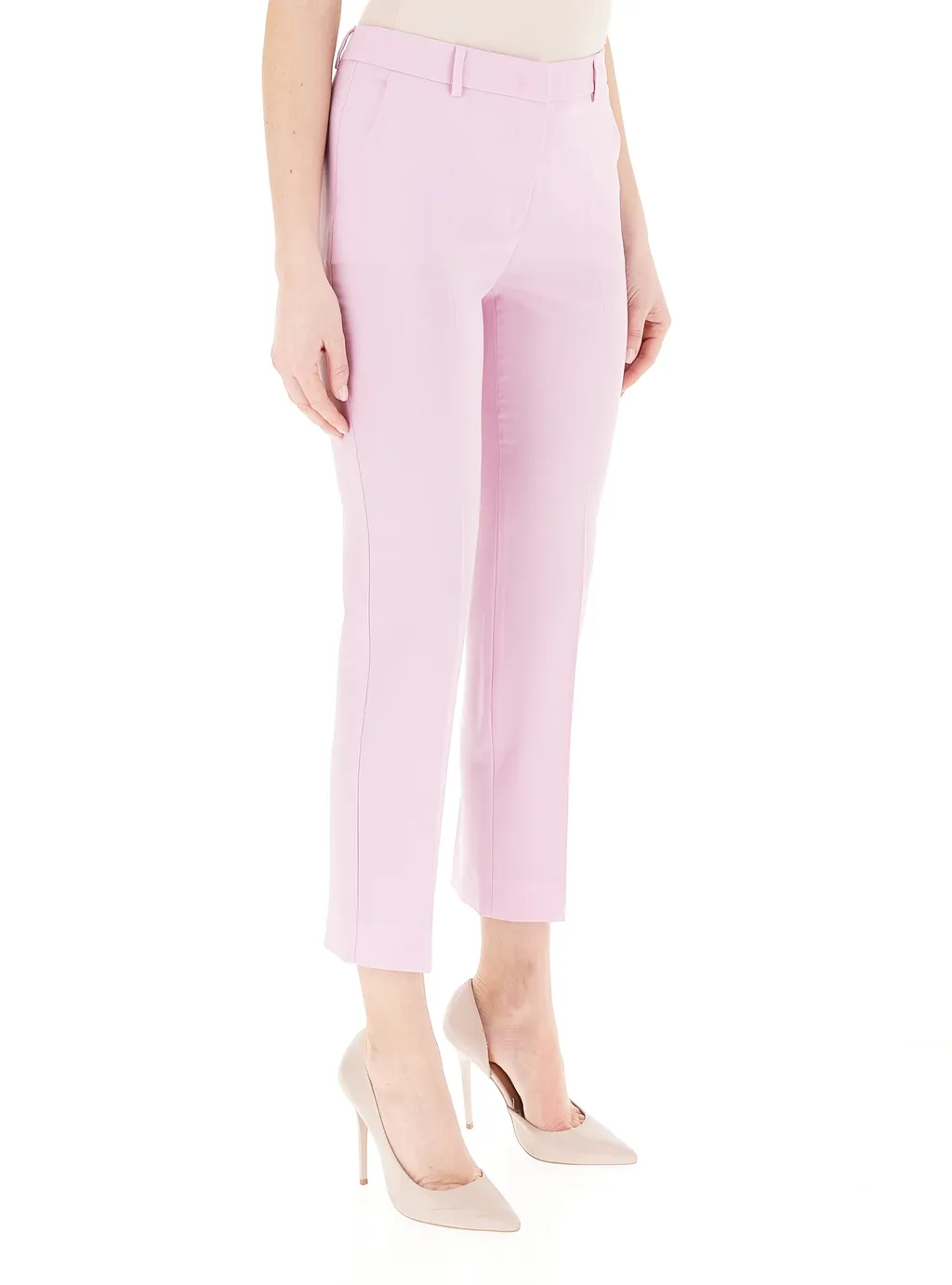 Casual Pants With Belt Loops