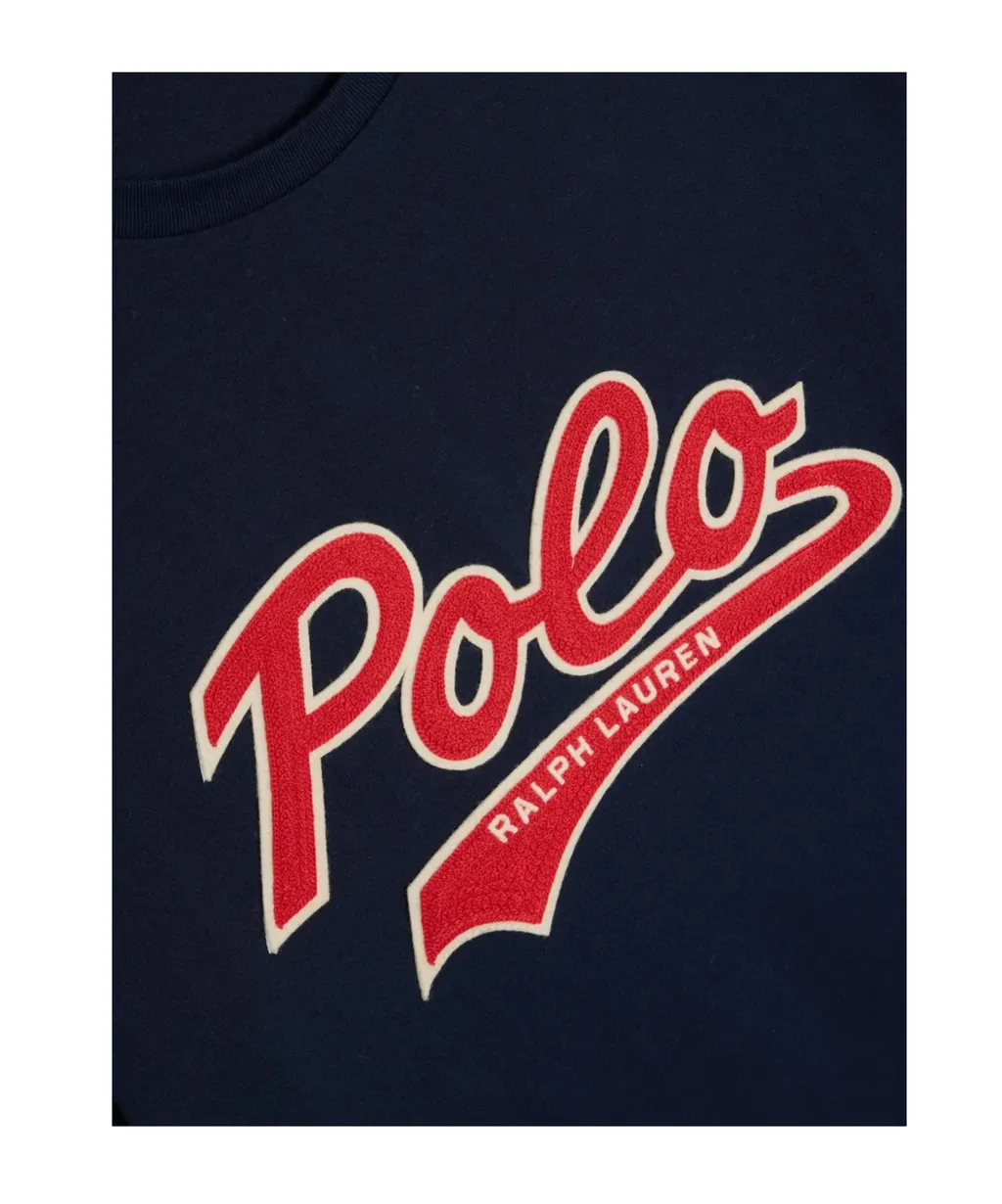 Polo Ralph Lauren Logo Patch Crewneck T-Shirt