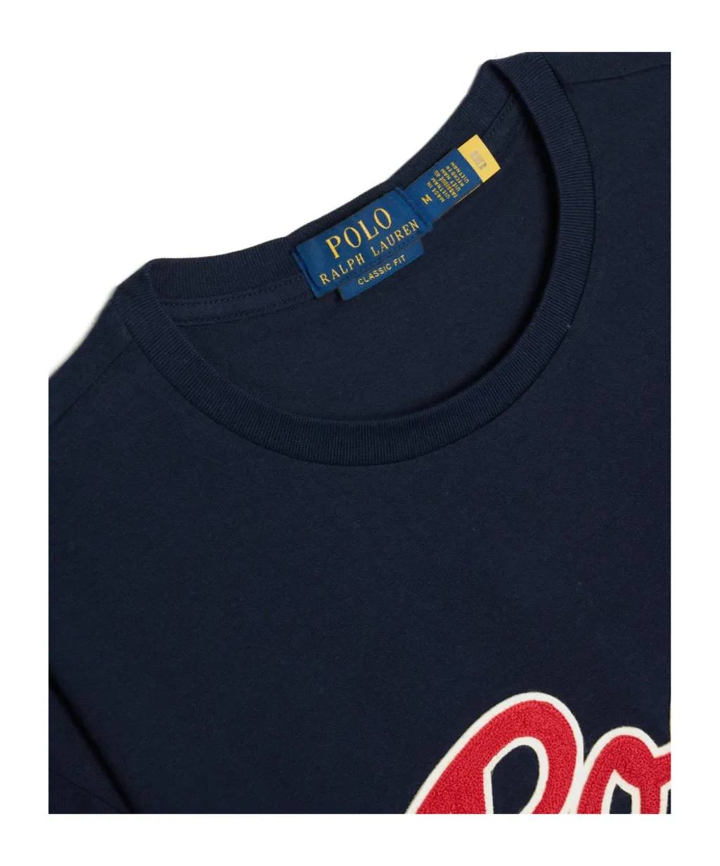 Polo Ralph Lauren Logo Patch Crewneck T-Shirt