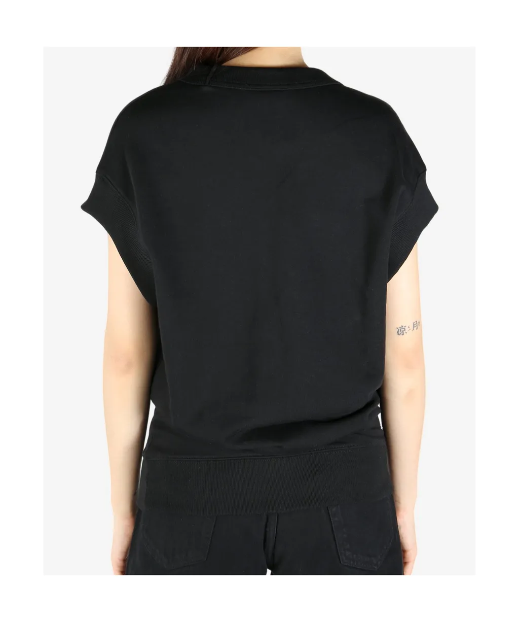 Dries Van Noten Embellished Sleeveless Ribbed Top