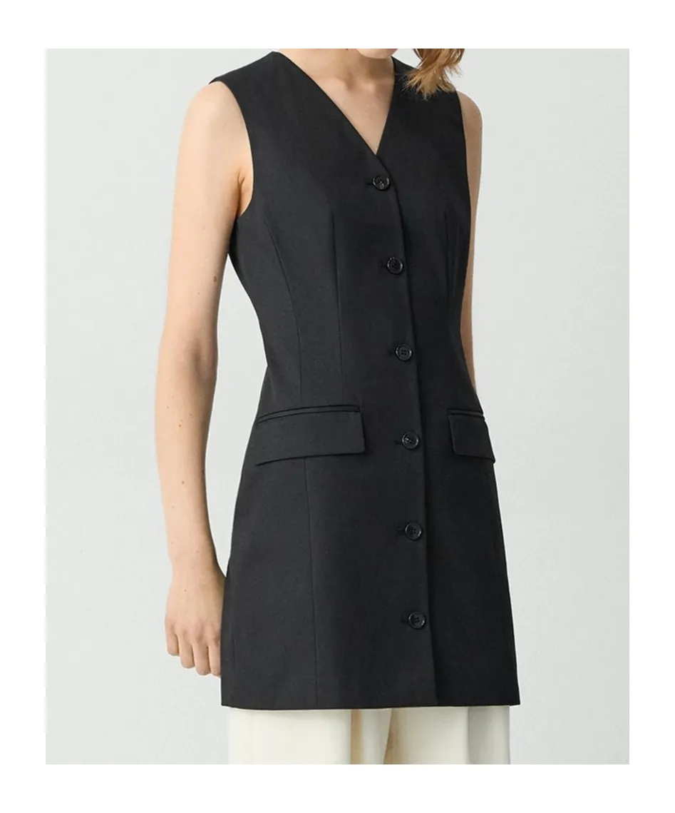Theory Sleeveless Blazer Dress