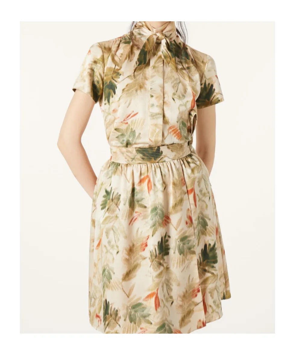 Loro Piana Febe Botanical Motif Shirt