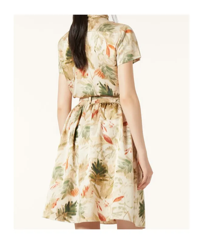 Loro Piana Febe Botanical Motif Shirt