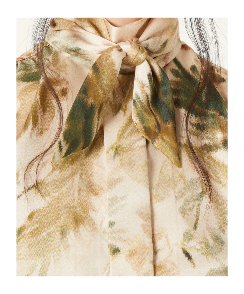 Loro Piana Febe Botanical Motif Shirt