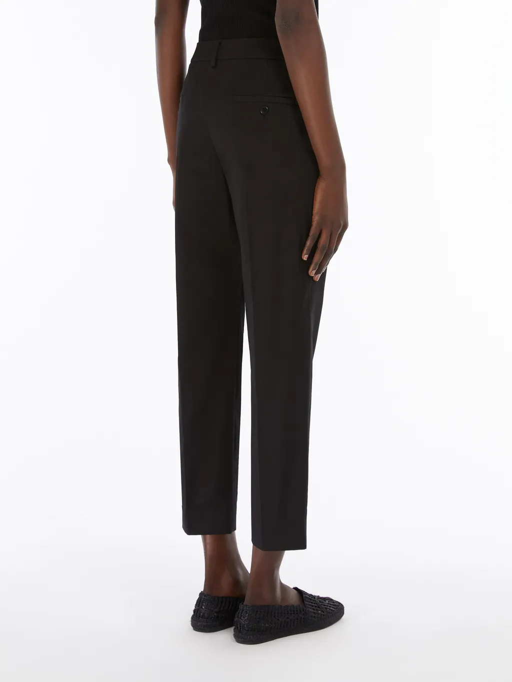 Weekend Max Mara Straight Leg Cropped Pants