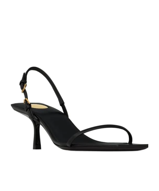 Jaspe Sandals In Smooth Leather