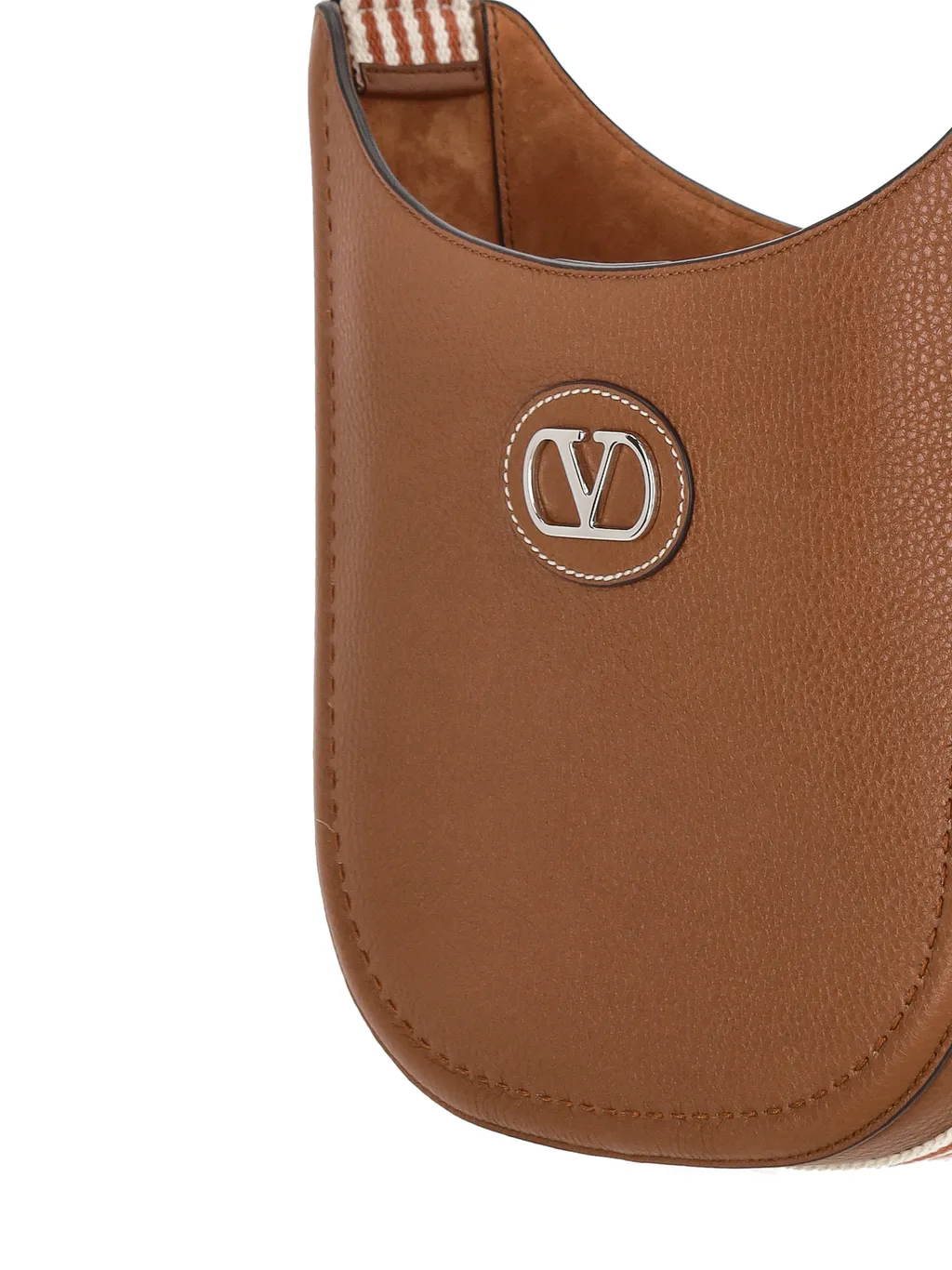 Valentino Garavani Logo Plaque Medium Shoulder Bag