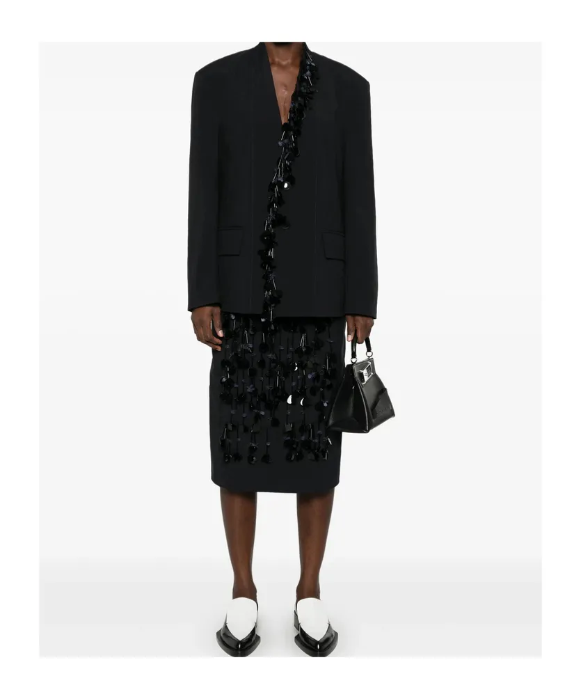 Theory Pleated High-Waisted Trousers