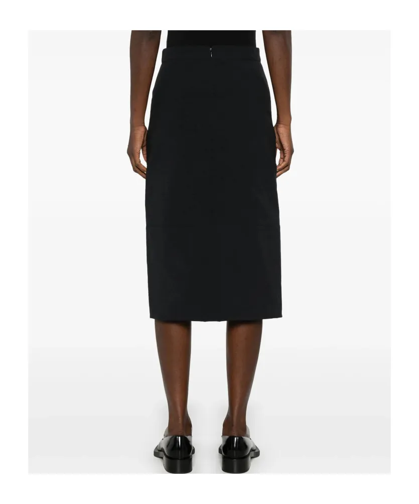 Theory Pleated High-Waisted Trousers