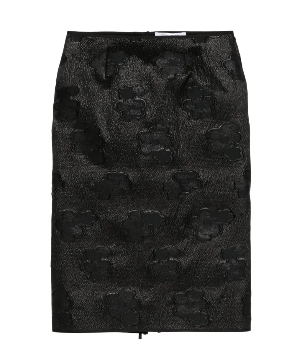 Cecilie Bahnsen Floral Pencil Skirt