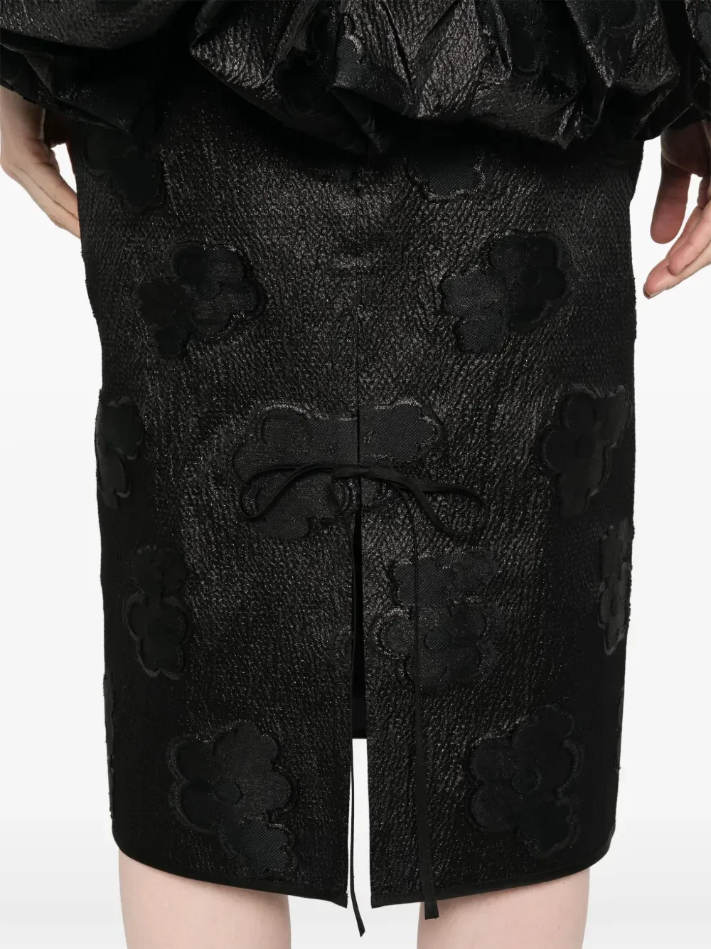 Cecilie Bahnsen Floral Pencil Skirt