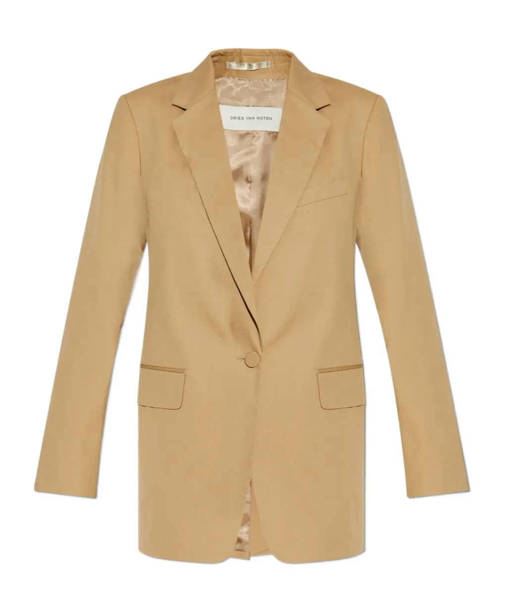 Long-Sleeved Suit Jacket